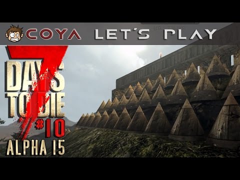 7 DAYS TO DIE Alpha 15 #10 • Spike Terrassen • 7D2D Gameplay German Lets Play Deutsch