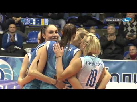 2017 CLVolleyW - 4th Round Leg 1 - Dinamo KRASNODAR vs Volero ZÜRICH 1