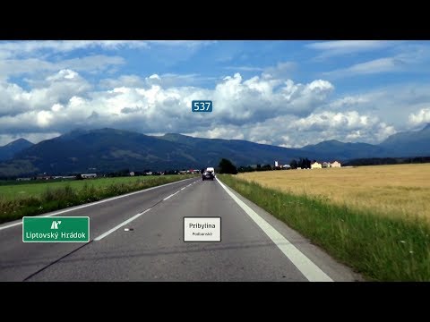 🇸🇰 II/537: Liptovský Hrádok - Pribylina-Podbanské (2.5x)