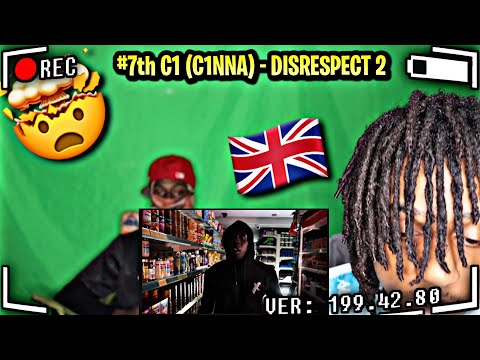 HE STILL SLAPPING OPPS MOMS😭!!! AMERICANS REACT TO #7th C1 (C1NNA) - DISRESPECT 2 | Uk Drill🇬🇧🔥
