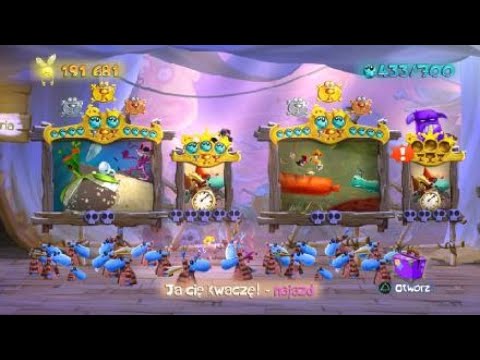 Rayman Legends 100% #78 Ja cie Kwacze-Najazd