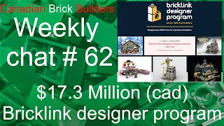 CBB Weekly Chat #62 - LEGO just cashed in.. Bricklink Designer Program