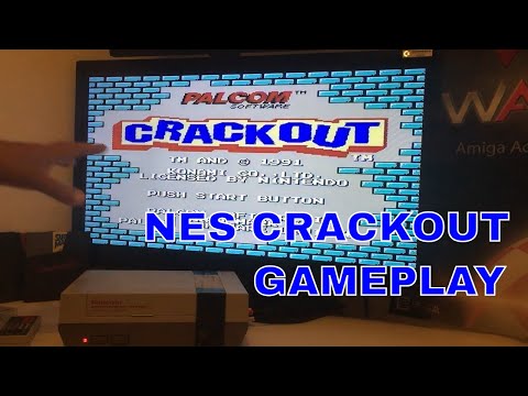 Crackout Nintendo NES Gameplay - Review
