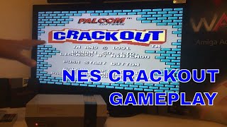 Crackout Nintendo NES Gameplay - Review