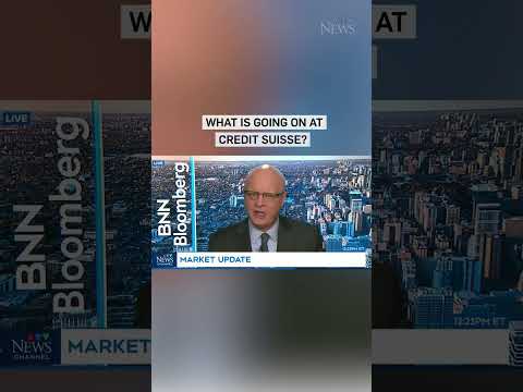 Fears over about banking giant Credit Suisse spark stock market plunge #shorts #news