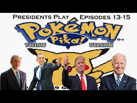 Presidents Play Pokemon Yellow Episodes 13-15