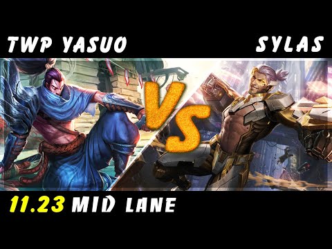 TheWanderingPro - Yasuo vs Sylas MID Patch 11.23 - Yasuo Gameplay