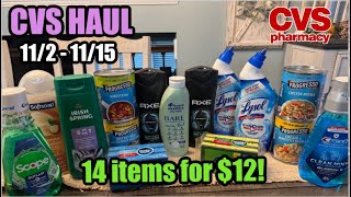 CVS HAUL (11/2 - 11/15) | 14 Products for 86¢ Each!