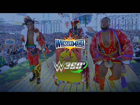 The New Day's WrestleMania 33 entrance in 360º will give you chills!