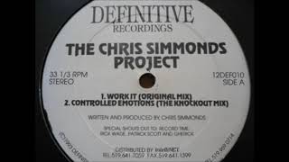 Chris Simmonds - Work It (Original Mix)