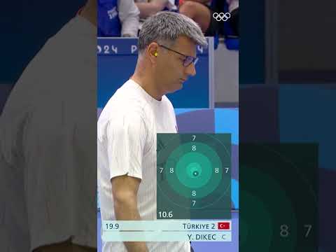 Cool, calm, collected. #Olympics #Paris 2024 #YusufDikec #Sports