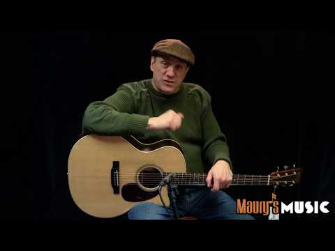 The Martin GPC-16E Mahogany vs Rosewood at MaurysMusic.com