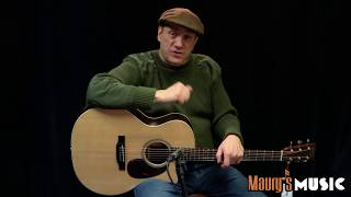 Video thumbnail for The Martin GPC-16E Mahogany vs Rosewood at MaurysMusic.com by Maury's Music