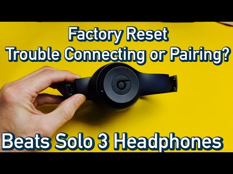 Beats Solo 3: How to Factory Reset (Trouble Connecting or Pairing?) Fixed!