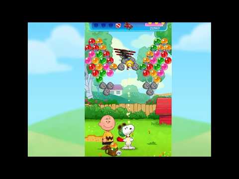 Snoopy Pop Levels 16 - 20 Introducing the game!!!!