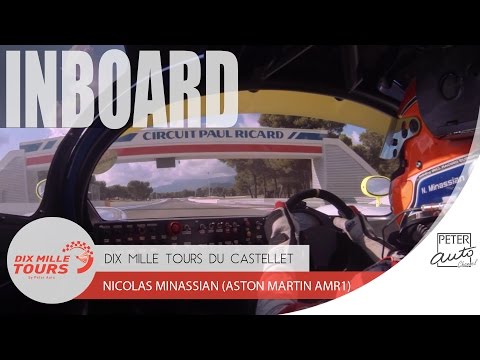 Nicolas Minassian (Aston Martin AMR1) Circuit Paul Ricard - Dix Mille Tours