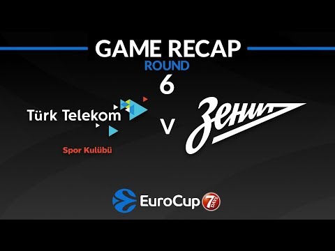 Highlights: Turk Telekom Ankara - Zenit St Petersburg