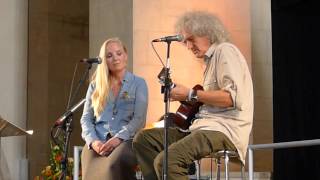 Brian May and Kerry Ellis - Life Is Real - Wildlife Rocks - Guildford - 010912