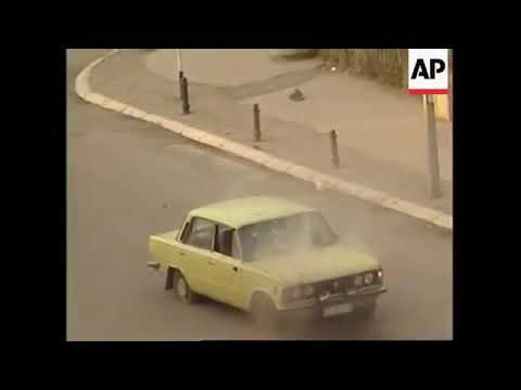 KFOR - Bundeswehr Panzer schießt auf Kleinwagen