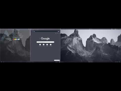 ArcoLinux : 2354 Leftwm - new keybindings for dual monitor users