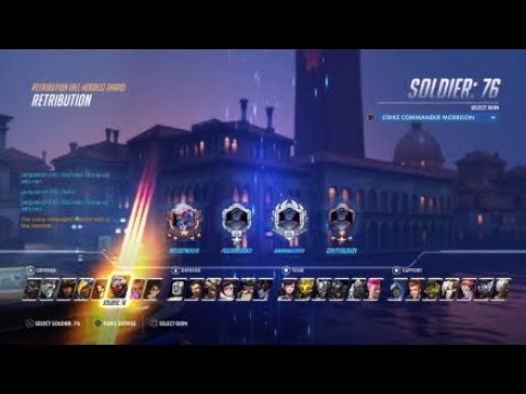 [Overwatch] - Tracer Aids the Retribution! (All Heroes Mode)
