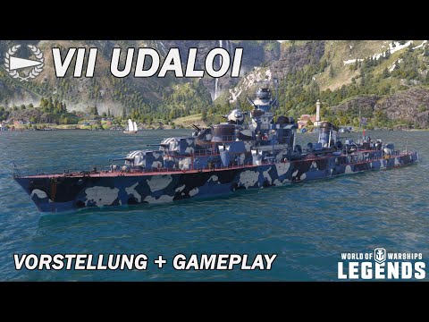 UDALOI - Vorstellung und erstes Gameplay - World of Warships Legends