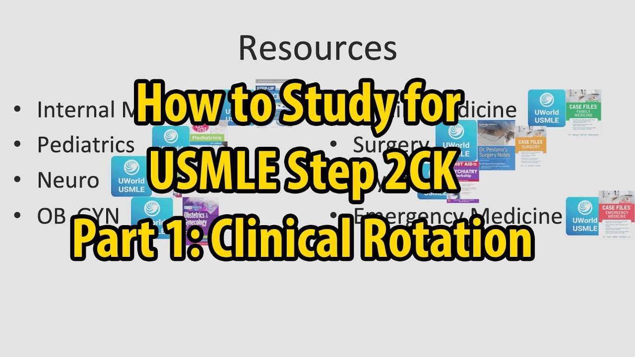 How to Study for USMLE Step 2CK (Books and Resources)