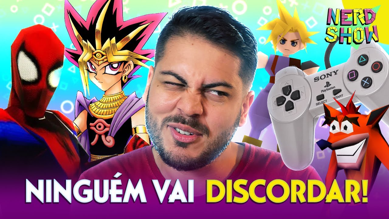 Top 7 melhores JOGOS do PS1!