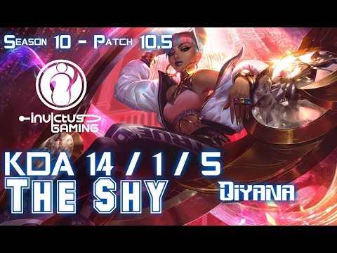 IG The Shy QIYANA vs AATROX Top - Patch 10.5 KR Ranked