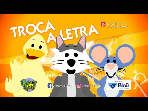 Bento e Totó - Troca a Letra (Desenho Infantil)