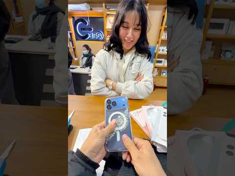 Beautiful Customer with iPhone 17 Pro Max #iphonecase #iphone17promax #phonecase #viralvideo