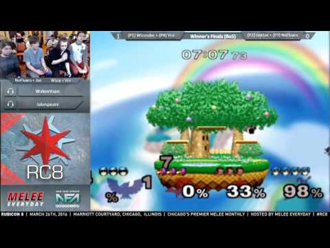 Rubicon 8 - COG | Wizzrobe + ME | Vro vs. JustJoe + NoFluxes - Winner's Finals