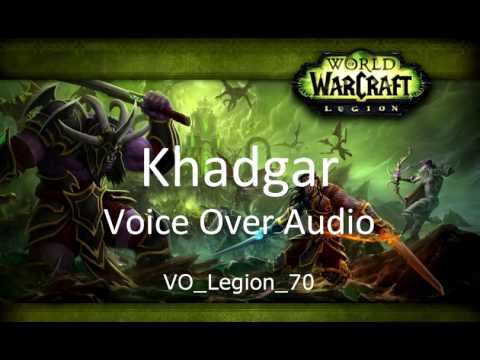 Khadgar Voice Over Audio - Legion
