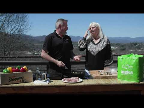 Grilled Pork Chops with Bacon Fried Apples and Onions | The Ingles Shopping List