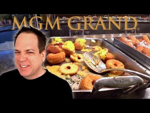 MGM Grand Buffet Las Vegas - Falling Apart!