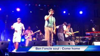 Ben l'oncle soul : Seven Nation Army / Crazy / Come home (Live à Carcassonne, 8/07/2010)