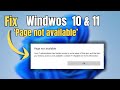 FIX Page Not Available Your IT Administrator Has Limited Access Windows 11 10