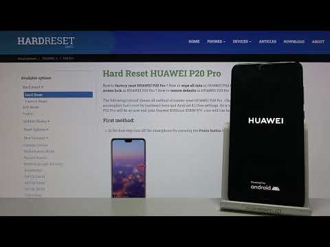 The look of boot animation on Huawei P20 Pro | Huawei P20 Pro boot process