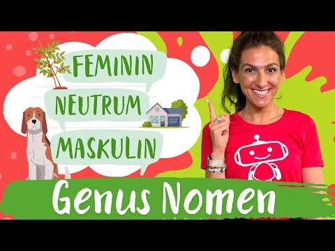 Das Genus von Nomen/Substantiven | 3 Geschlechter | Deutsch – Grundschule | Silicon Valley Kids