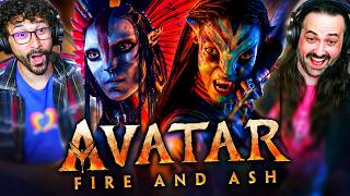AVATAR: FIRE AND ASH TRAILER REACTION!! Avatar 3 | James Cameron