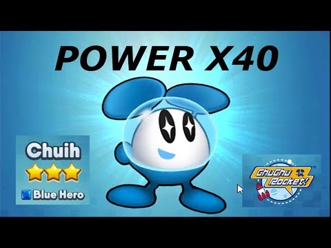 SEGA Heroes  New Hero Chuih Amped Power x40