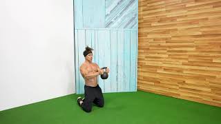 Tall Kneeling KB Horn Pallof Press exercise video thumbnail
