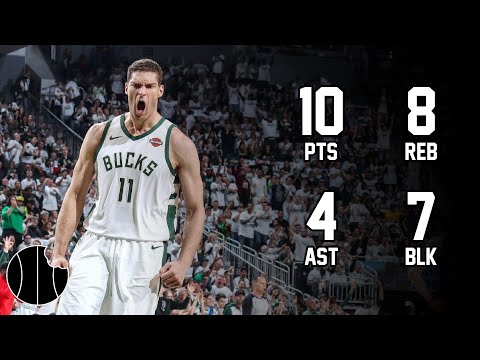 Brook Lopez Highlights | Raptors vs. Bucks | 15th Nov 2023