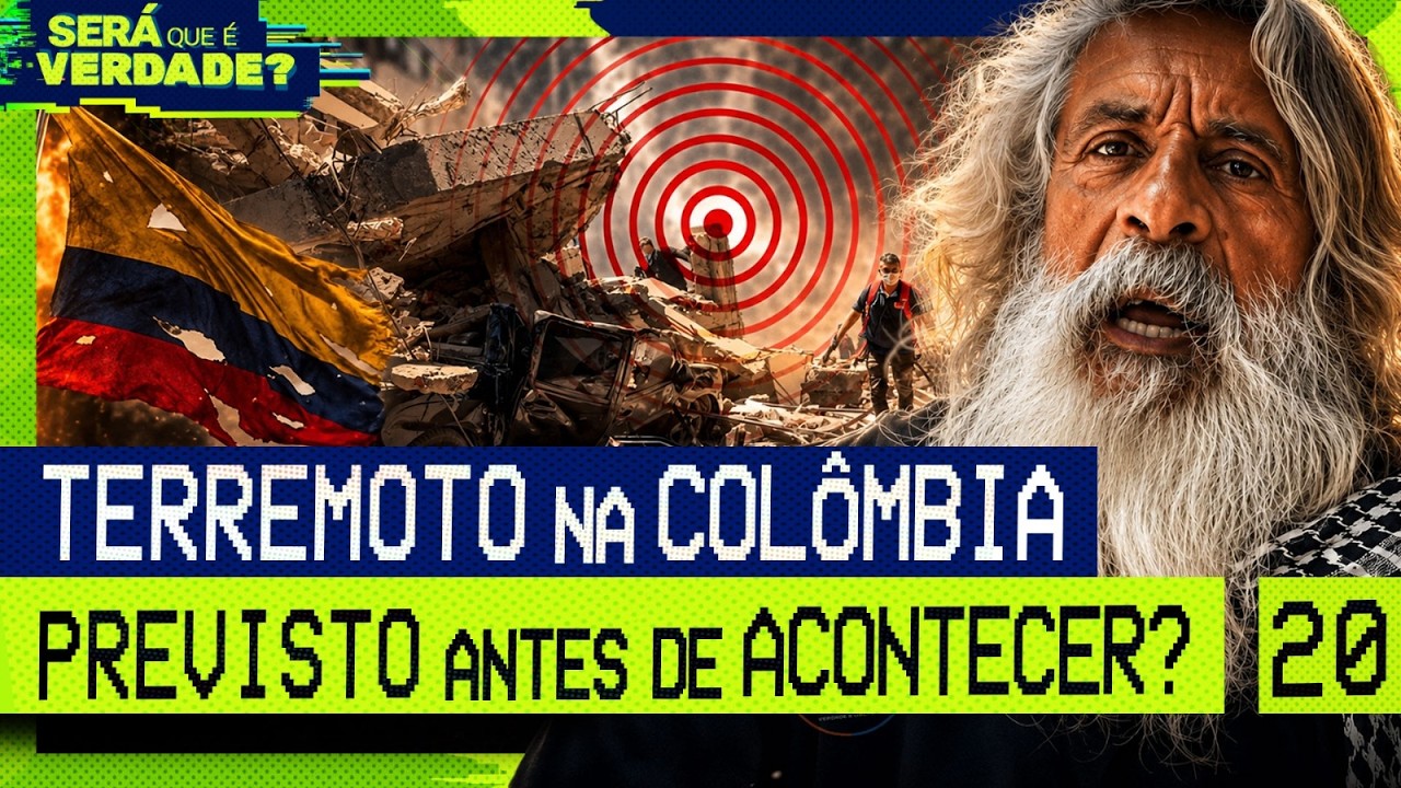 O TERREMOTO NA COLÔMBIA FOI PREVISTO ANTES DE ACONTECER? - Será Que É Verdade? #020