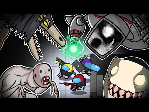 Among Us VS SCP - Containment Breach Season 2 All Episode