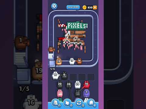 Walkthrough de Pixel Flow Nivel 1600