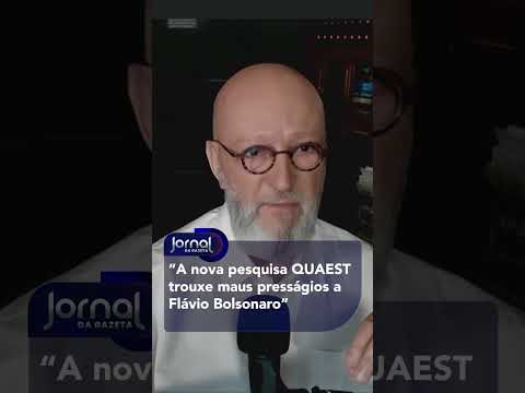 Josias de Souza: a nova pesquisa QUAEST trouxe maus presságios a Flávio Bolsonaro