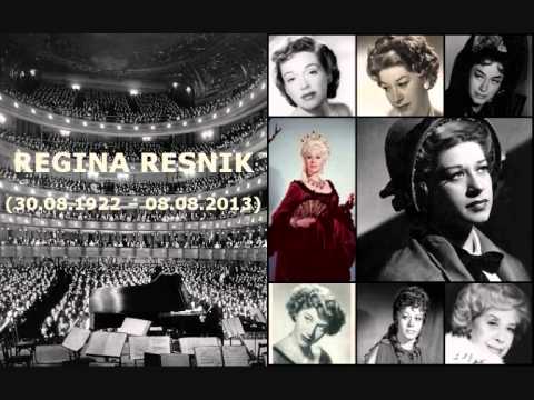 Regina Resnik  sings "Pleurez, mes yeux" from Le Cid by Jules Massenet.