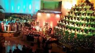 preview picture of video 'A ÁRVORE VIVA que canta o Natal 2014 - Aurora da Redenção - PIB Mantena'