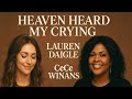 Heaven Heard My Crying– Lauren Daigle & CeCe Winans Inspired |Gospel Worship Song (Lyric Video 2025)